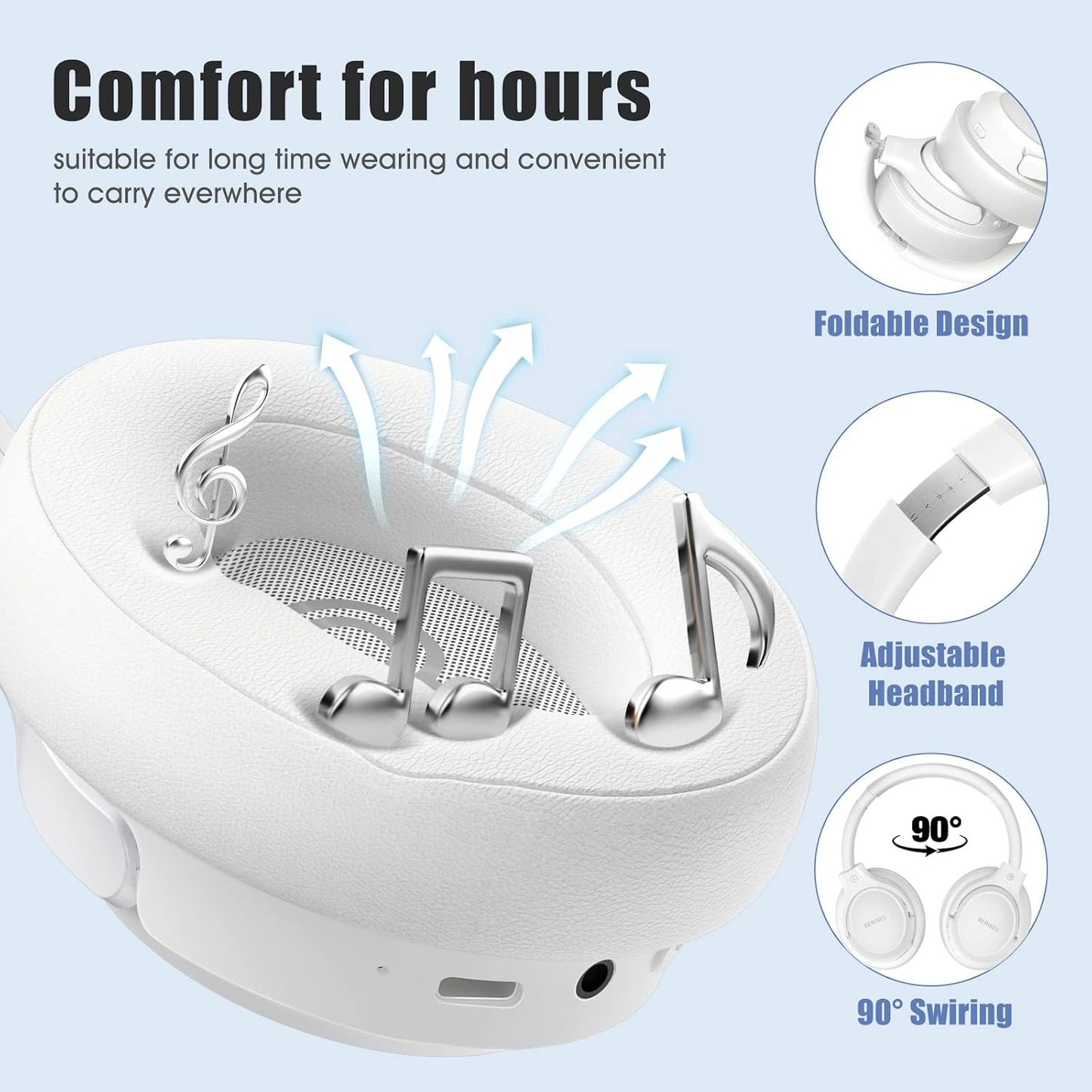 Wireless Comfort Sound Headphones